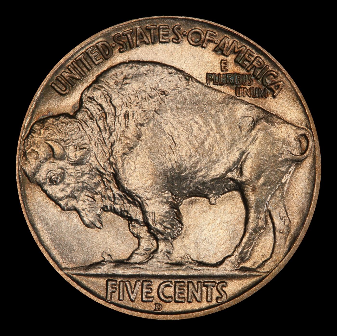 1913-d Ty II Buffalo Nickel 5c ms66 SEGS