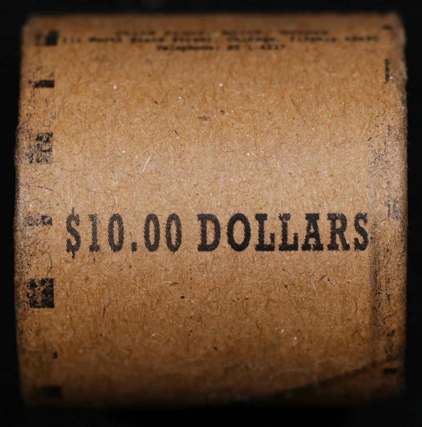 CIR- MARSHALL FIELDS 10 Coin UNC Peace $1 Roll Rare BLACK Lvl