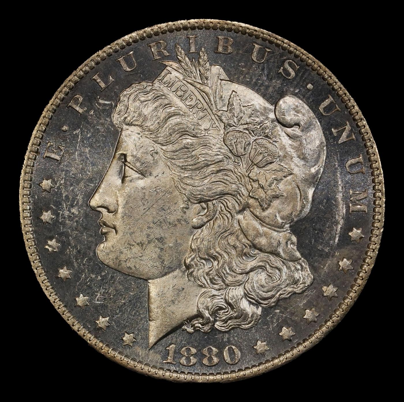 1880-o Morgan Dollar $1 ms64 dmpl SEGS