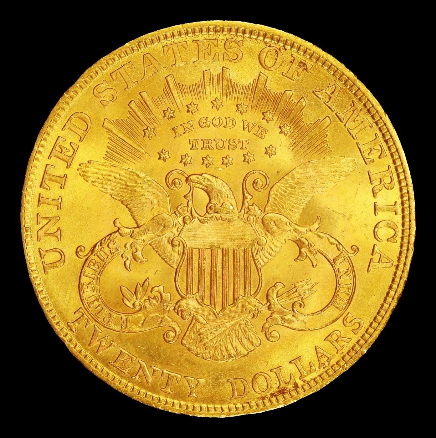 1904-p Gold Liberty Double Eagle Near Top Pop $20 ms66+ SEGS