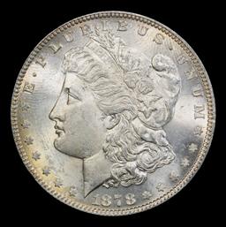 1878-p Rev '79 Morgan Dollar $1 ms65+ SEGS