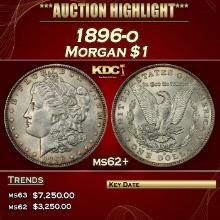 1896-o Morgan Dollar $1 ms62+ USCG
