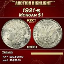 1921-s Morgan Dollar $1 ms66+ SEGS
