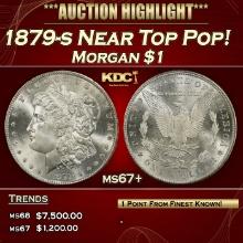 1879-s Morgan Dollar Near Top Pop! $1 ms67+ SEGS