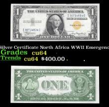 1935A $1 Silver Certificate North Africa WWII Emergency Currency Grades Choice CU