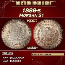 1888-s Morgan Dollar $1 ms66+ SEGS