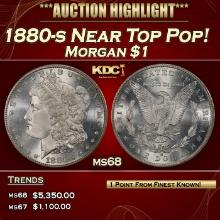 1880-s Morgan Dollar Near Top Pop! $1 ms68 SEGS