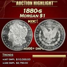 1880-s Morgan Dollar $1 ms66+ dmpl SEGS