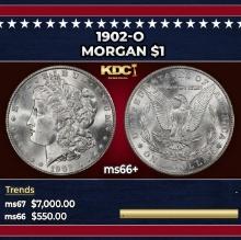 1902-o Morgan Dollar $1 ms66+ SEGS