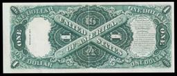 1917 $1 Large Size Legal Tender Note Grades Select AU Signatures Elliott/White