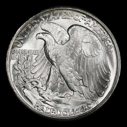 1941-p Walking Liberty Half Dollar 50c ms67 SEGS