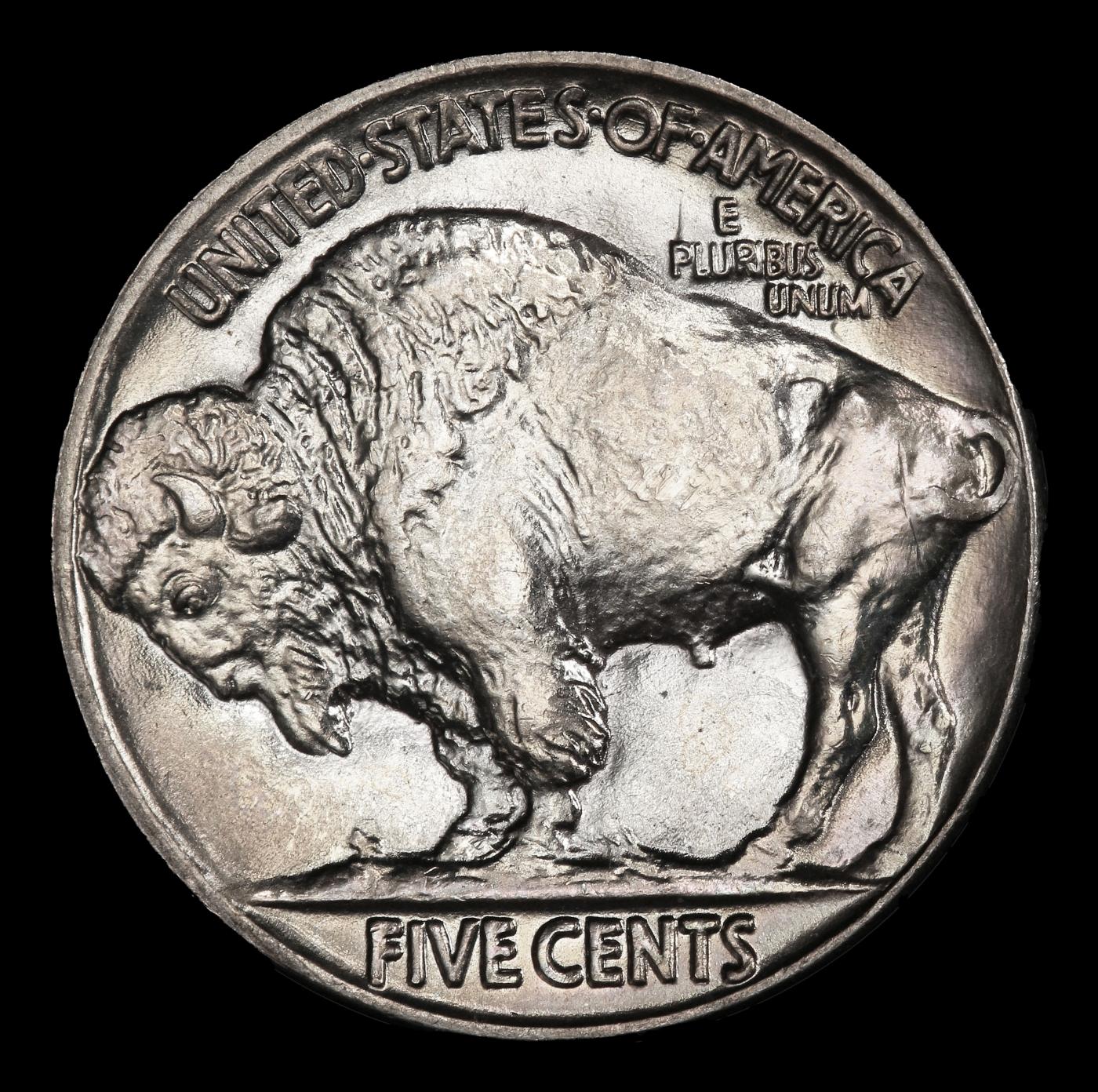 1923-p Buffalo Nickel Near Top Pop! 5c ms67 SEGS