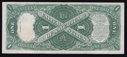 1917 $1 Large Size Legal Tender Note Grades Choice AU/BU Slider Signatures Teehee/Burke