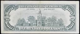1966 $100 Red Seal United States Note Grades Select AU