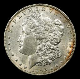 1893-o Morgan Dollar $1 ms62 USCG