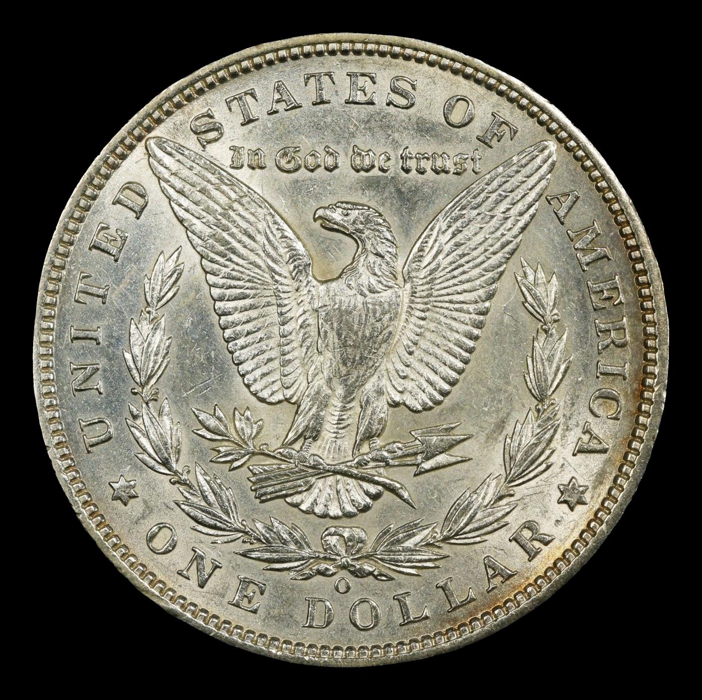 1893-o Morgan Dollar $1 ms62 USCG