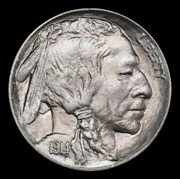 1914-d Buffalo Nickel TOP POP! 5c ms67+ SEGS