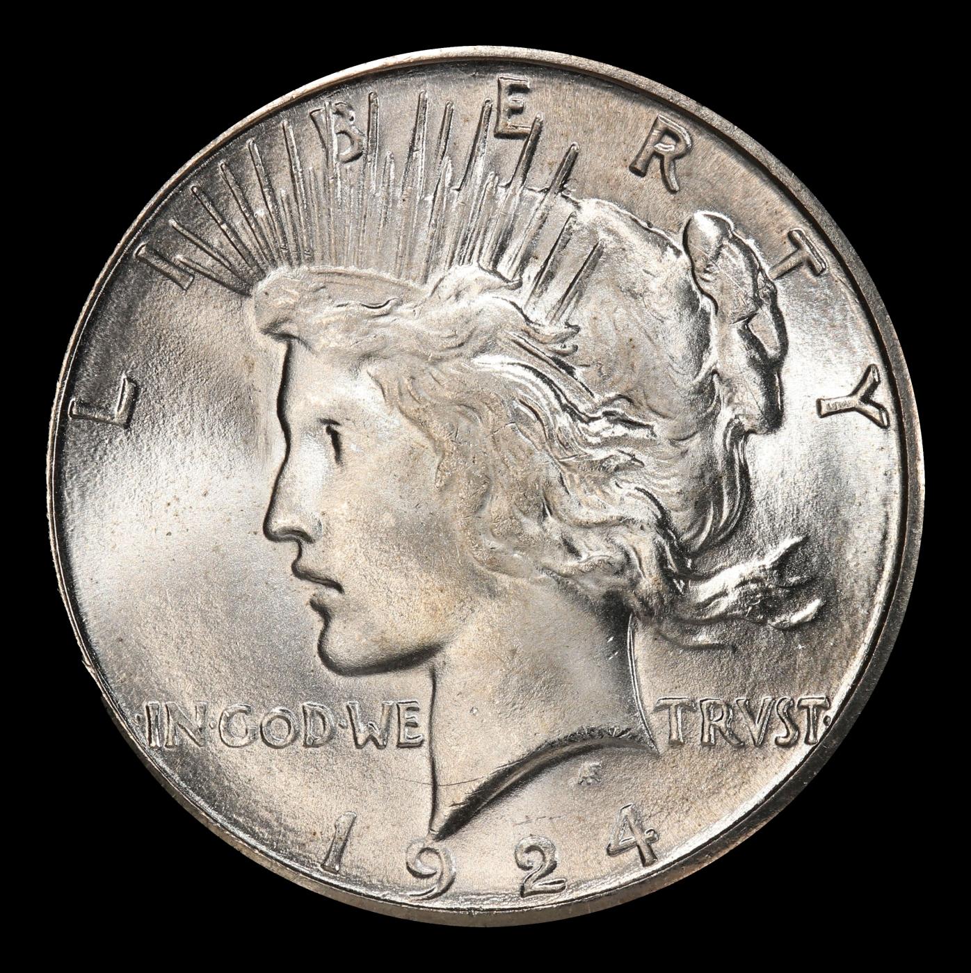 1924-s Peace Dollar TOP POP! $1 ms66 SEGS