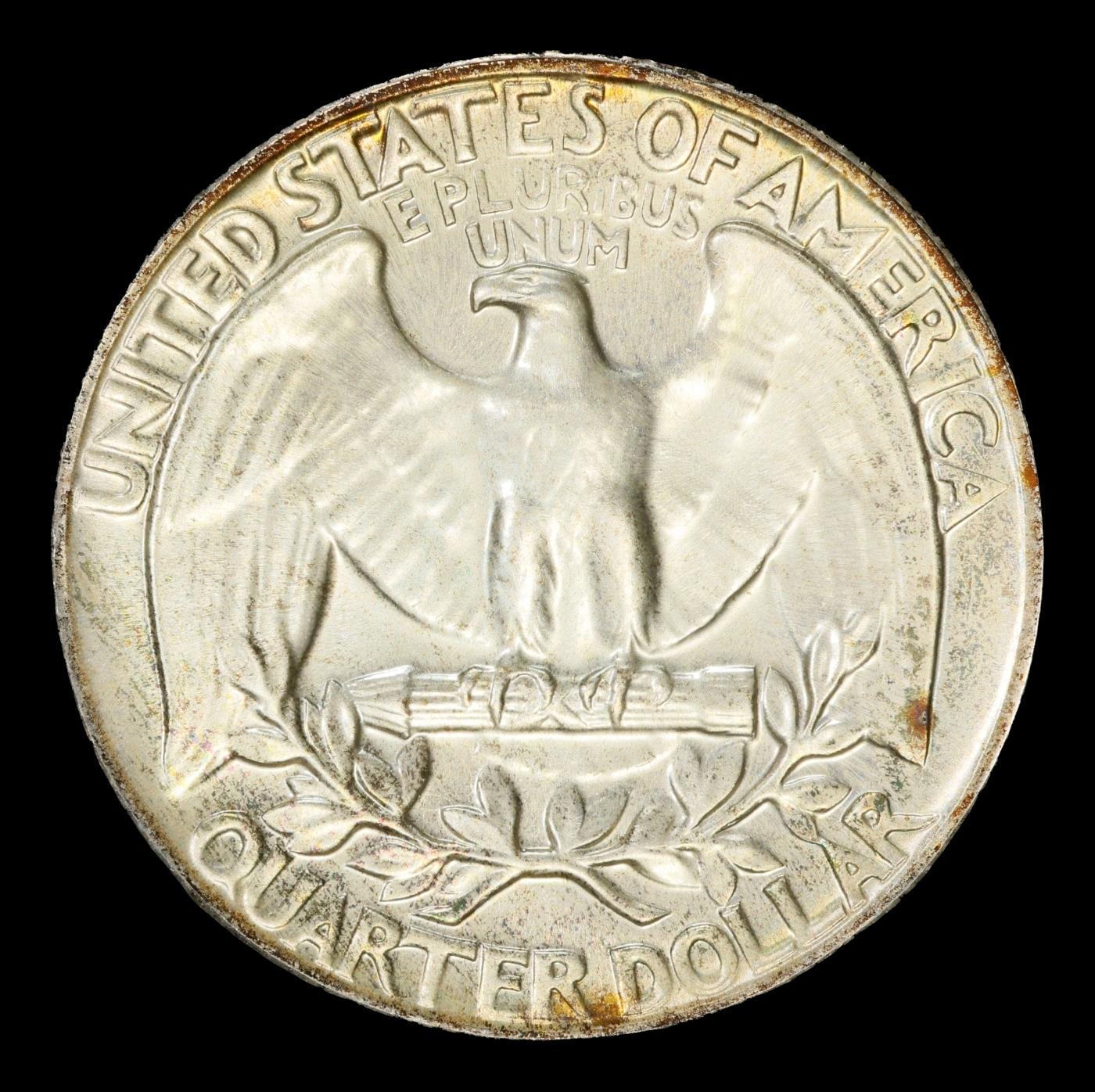 1939 Proof Washington Quarter Colorfully Toned TOP POP! 25c pr68 SEGS
