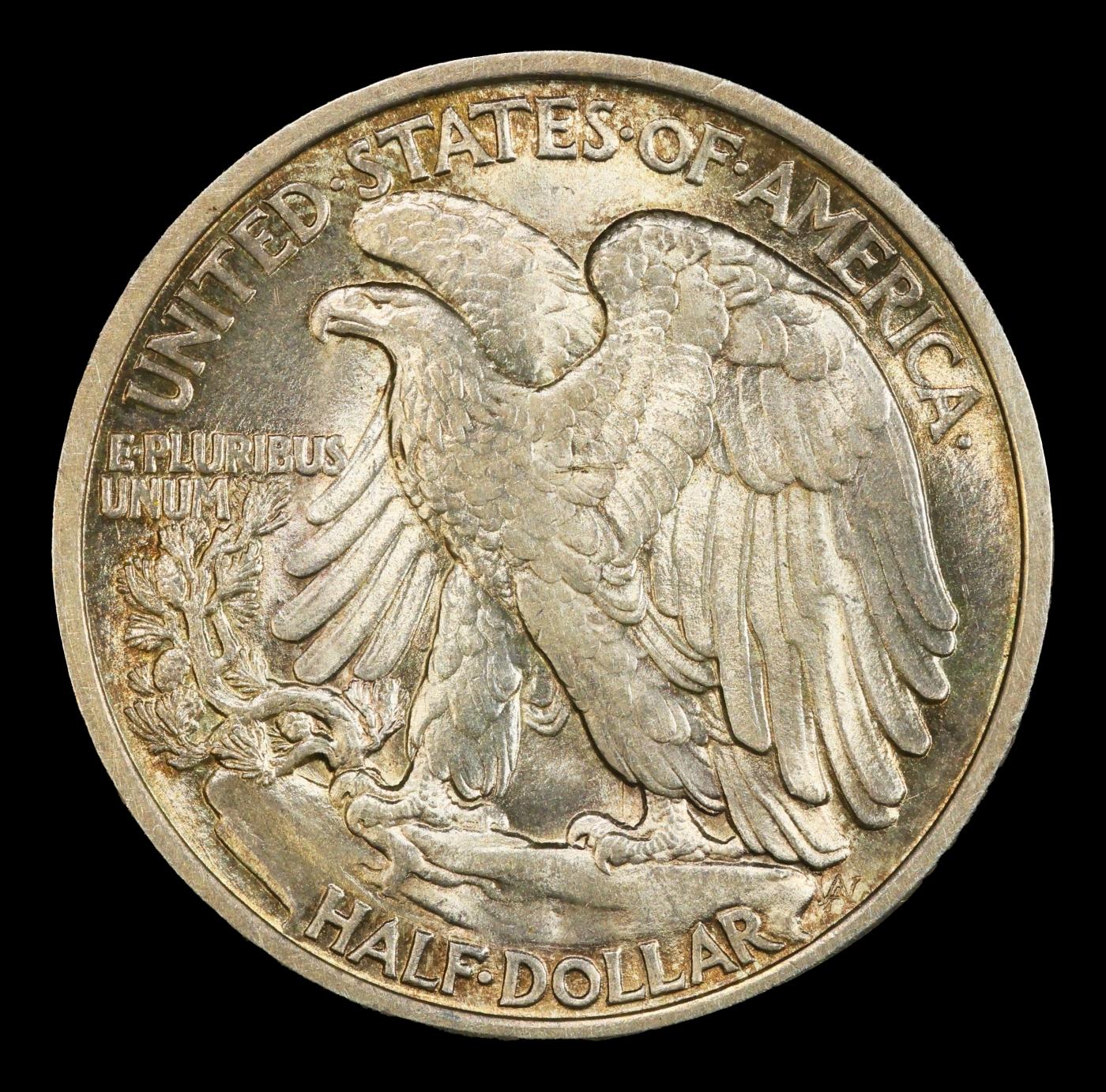 1916-p Walking Liberty Half Dollar Near Top Pop! 50c ms66+ SEGS
