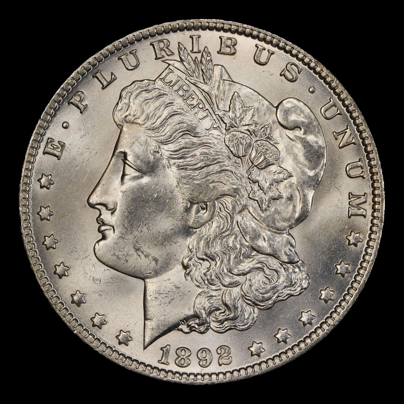 1892-o Morgan Dollar $1 ms65+ SEGS