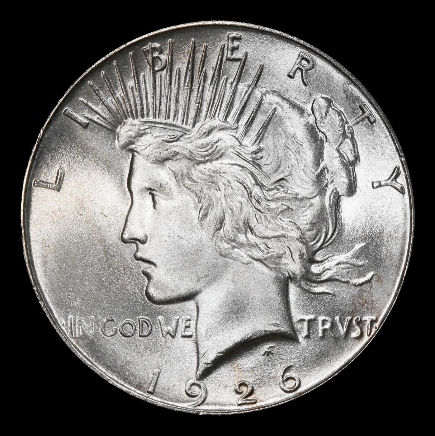 1926-d Peace Dollar $1 ms65 SEGS