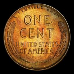 1909 VDB Lincoln Cent Near Top Pop 1c ms67+ rb SEGS