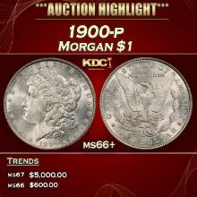 1900-p Morgan Dollar $1 ms66+ SEGS