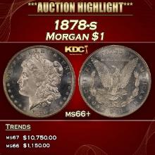1878-s Morgan Dollar $1 ms66+ SEGS