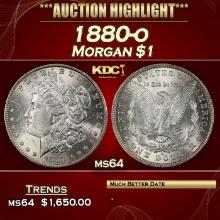 1880-o Morgan Dollar $1 ms64 SEGS