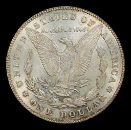 1878-p 7tf Morgan Dollar Toned $1 Grades ms64+