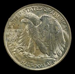 1943-p Walking Liberty Half Dollar 50c ms67 SEGS