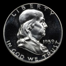 1959 Proof Franklin Half Dollar Near Top Pop! 50c pr68 DCAM SEGS