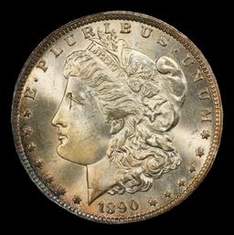 1890-o Morgan Dollar Toned TOP POP! $1 ms66+ SEGS