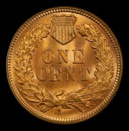 1896 Indian Cent Near Top Pop! 1c ms67 rd SEGS