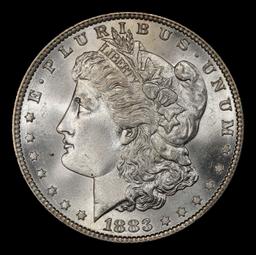 1883-p Morgan Dollar TOP POP! $1 ms68+ SEGS