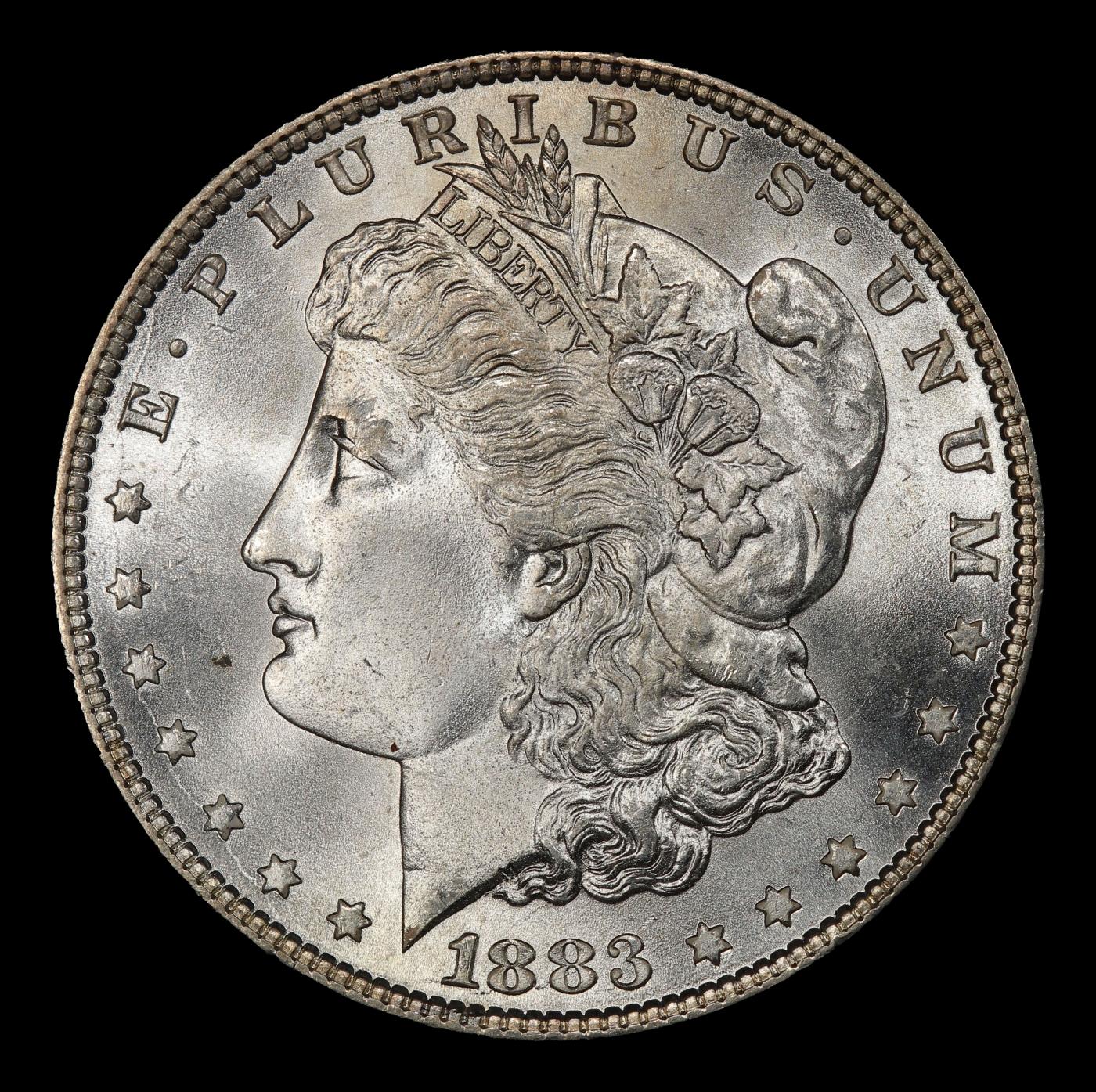 1883-p Morgan Dollar TOP POP! $1 ms68+ SEGS