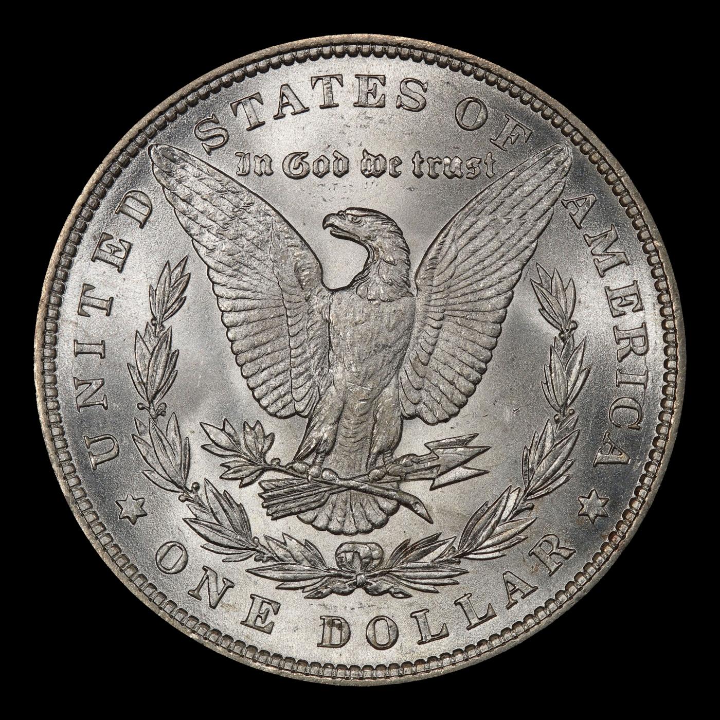 1883-p Morgan Dollar TOP POP! $1 ms68+ SEGS