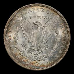 1882-o/s Top 100 Morgan Dollar Toned VAM-4 Recessed $1 ms64+ SEGS