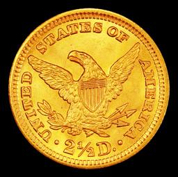 1903-p Gold Liberty Quarter Eagle $2 1/2 ms66+ SEGS