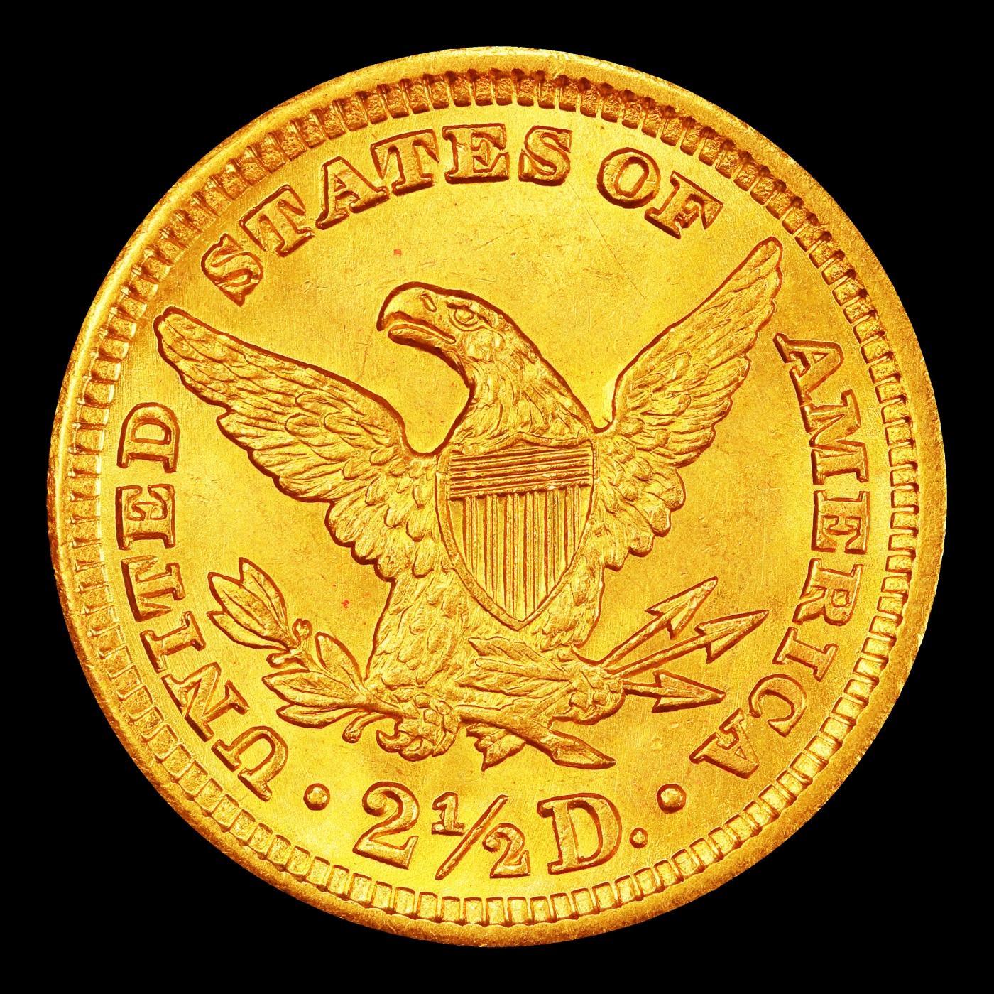 1903-p Gold Liberty Quarter Eagle $2 1/2 ms66+ SEGS