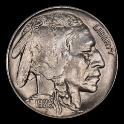 1926-p Buffalo Nickel 5c ms66+ SEGS