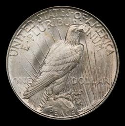 1922-d Peace Dollar $1 ms66 SEGS