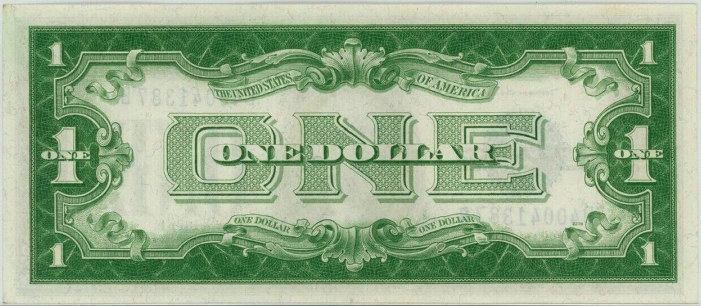 1928B $1 Blue Seal Silver Certificate "Funnyback" Grades Select CU