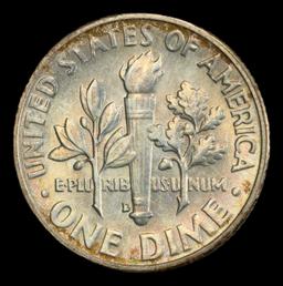 1955-d Roosevelt Dime Toned TOP POP! 10c ms68 SEGS
