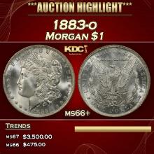1883-o Morgan Dollar $1 ms66+ SEGS
