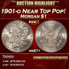 1901-o Morgan Dollar Near Top Pop! $1 ms67+ SEGS