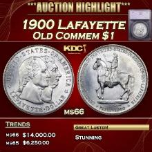 1900 Lafayette Lafayette Dollar 1 ms66 SEGS