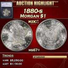 1880-s Morgan Dollar $1 ms67+ SEGS