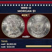 1899-o Morgan Dollar $1 ms66+ SEGS